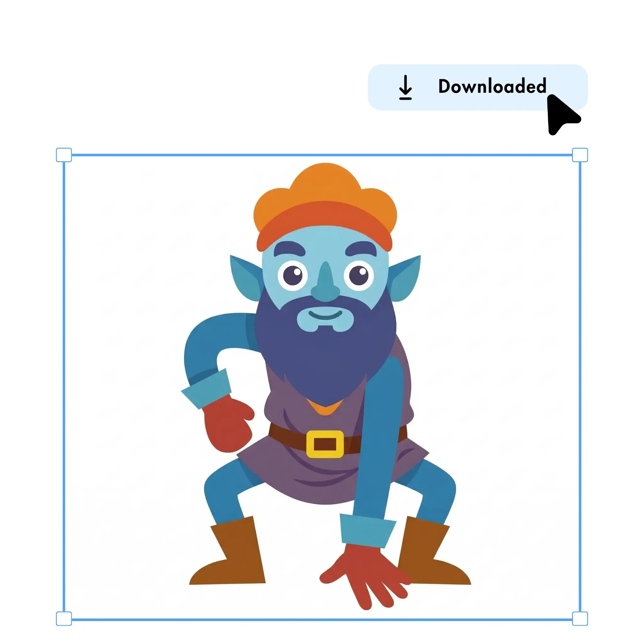 Interface of SVGen converting format step 3