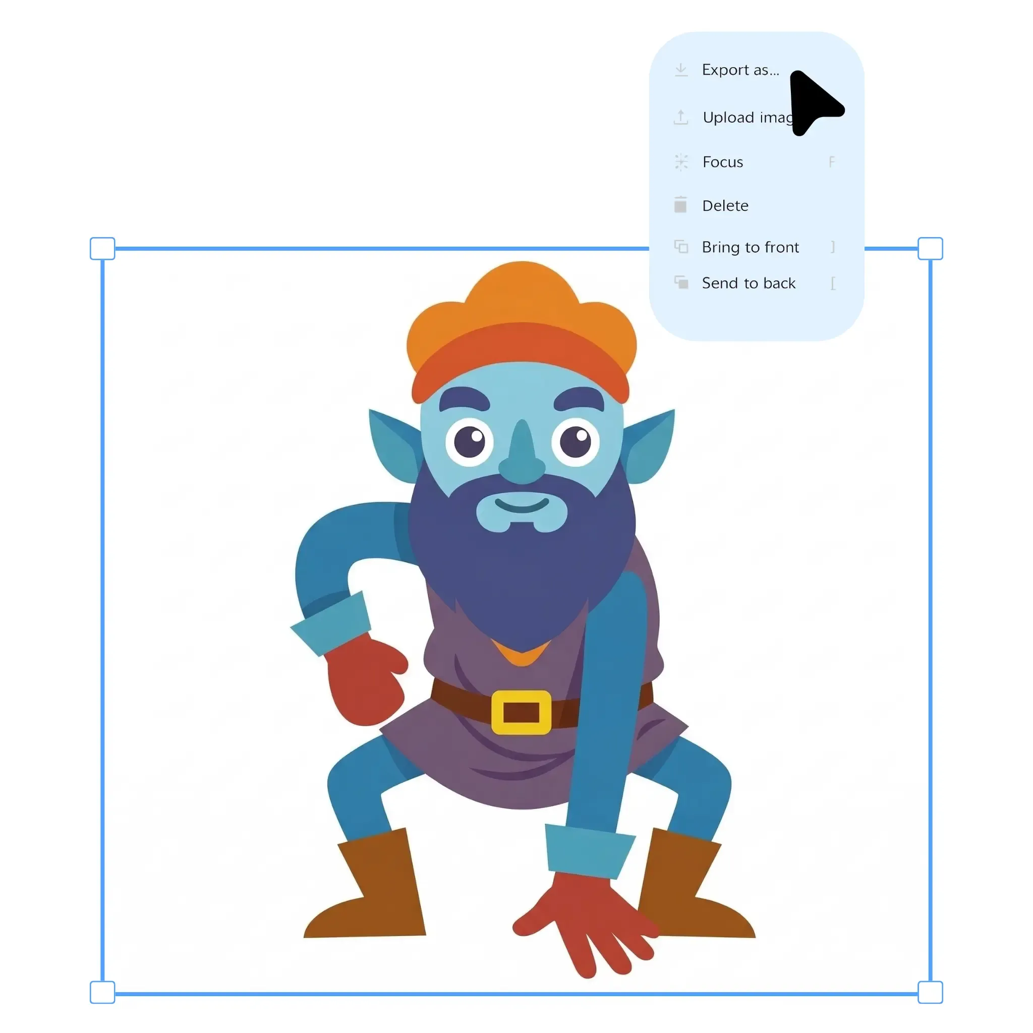 Interface of SVGen converting format step 2